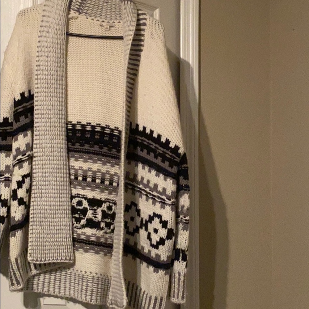 Wool/alpaca cardigan